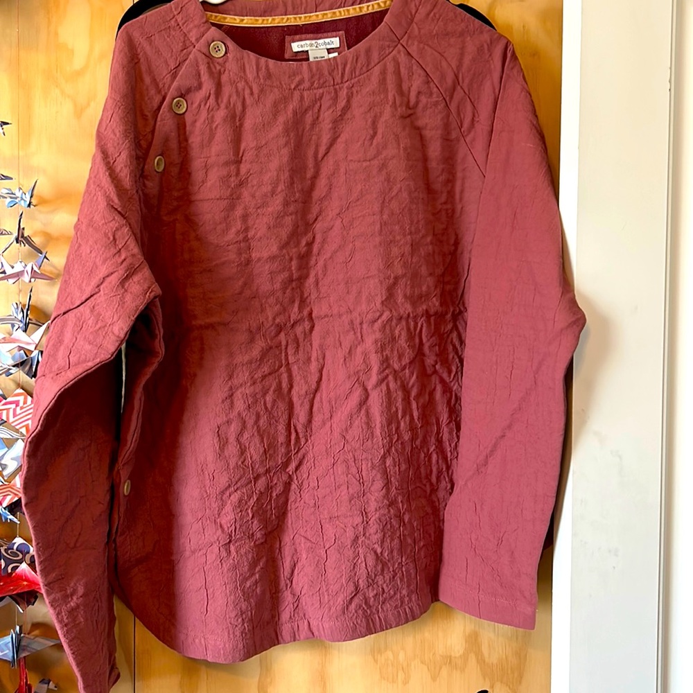 NWT Women’s Carbon 2 Cobalt Long Sleeve Top Size M